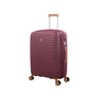 Continuous 4 Piece Hardside Expandable 8 Wheel Spinner Luggage Set with Hard-Pocket Carry-On (French Port)