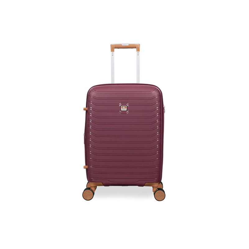 Continuous 4 Piece Hardside Expandable 8 Wheel Spinner Luggage Set (French Port)