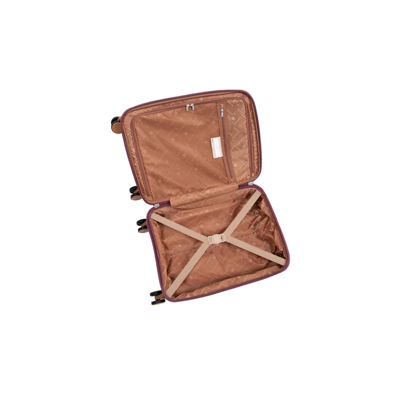 Continuous 22" Hardside Carry-On 8 Wheel Expandable Spinner (French Port)