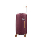 Continuous 4 Piece Hardside Expandable 8 Wheel Spinner Luggage Set with Soft-Pocket Carry-On (French Port)