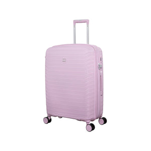 Continuous 26" Hardside Checked 8 Wheel Expandable Spinner (Lilac Snow)