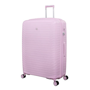 Continuous 34" Hardside Checked 8 Wheel Expandable Spinner (Lilac Snow)
