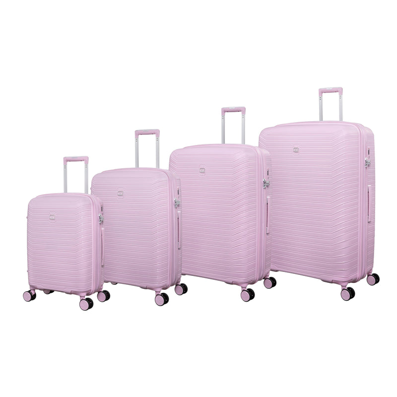 Britbag Himalayas Hardside 32"Checked Suitcase, 8 Wheel Expandable Spinner (Sphagnum)