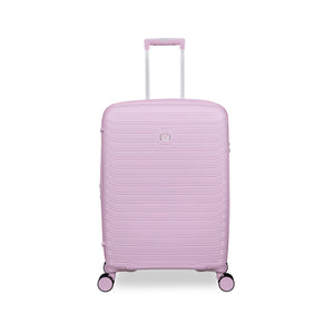 Continuous 26" Hardside Checked 8 Wheel Expandable Spinner (Lilac Snow)