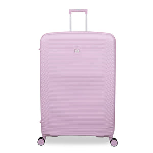 Continuous 34" Hardside Checked 8 Wheel Expandable Spinner (Lilac Snow)