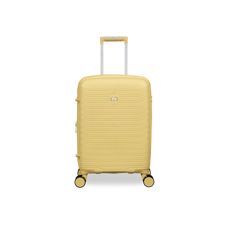 Continuous 22" Hardside Carry-On 8 Wheel Expandable Spinner (Mellow Yellow)