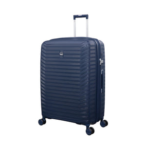 Continuous 30" Hardside Checked 8 Wheel Expandable Spinner (Outer Space)