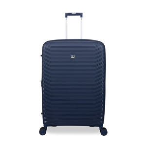 Continuous 30" Hardside Checked 8 Wheel Expandable Spinner (Outer Space)
