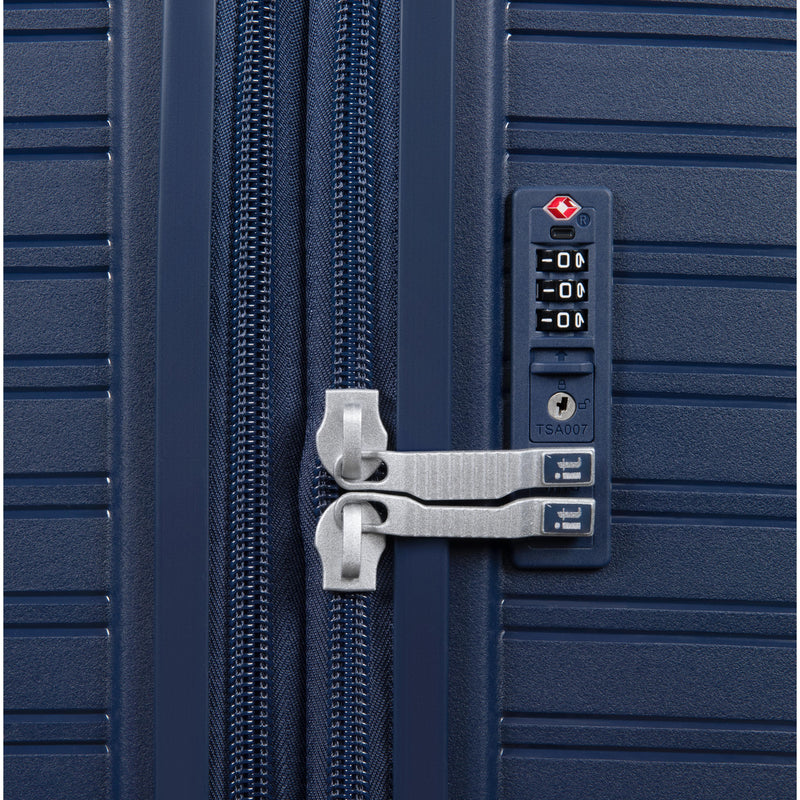Continuous 26" Hardside Checked 8 Wheel Expandable Spinner (Outer Space)