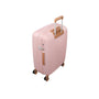 Continuous 4 Piece Hardside Expandable 8 Wheel Spinner Luggage Set (Peach Whip)