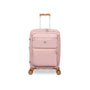 Continuous 22" Hardside Carry-On 8 Wheel Expandable Spinner with Soft Pocket (Peach Whip)