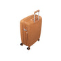 Continuous 4 Piece Hardside Expandable 8 Wheel Spinner Luggage Set (Pumpkin Spice)