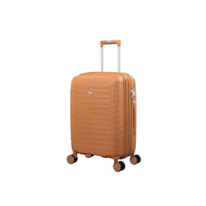 Continuous 22" Hardside Carry-On 8 Wheel Expandable Spinner (Pumpkin Spice)