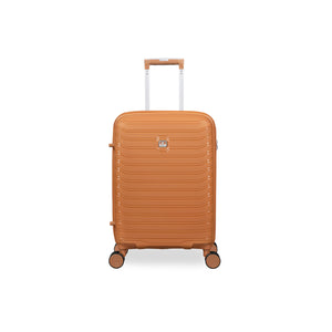 Continuous 22" Hardside Carry-On 8 Wheel Expandable Spinner (Pumpkin Spice)