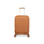 Continuous 4 Piece Hardside Expandable 8 Wheel Spinner Luggage Set with Hard-Pocket Carry-On (Pumpkin Spice)