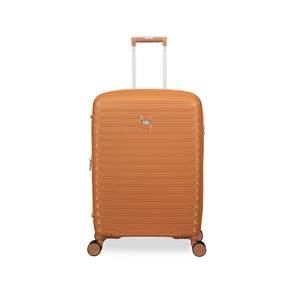 Continuous 26" Hardside Checked 8 Wheel Expandable Spinner (Pumpkin Spice)