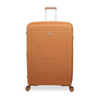 Continuous 4 Piece Hardside Expandable 8 Wheel Spinner Luggage Set with Soft-Pocket Carry-On (Pumpkin Spice)