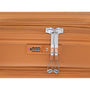 Continuous 22" Hardside Carry-On 8 Wheel Expandable Spinner with Soft Pocket (Pumpkin Spice)