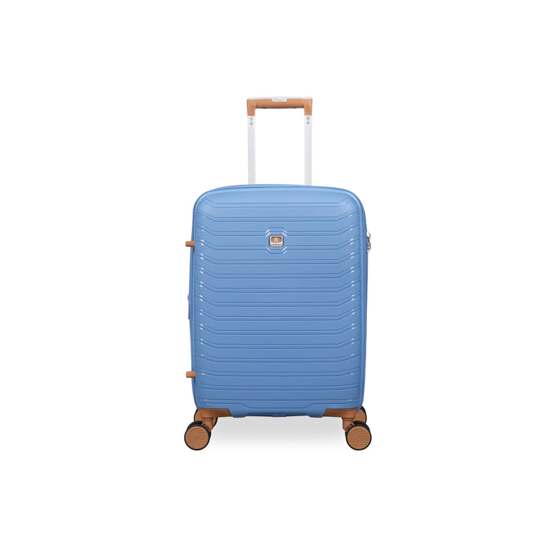 Continuous 4 Piece Hardside Expandable 8 Wheel Spinner Luggage Set (Quiet Harbour)