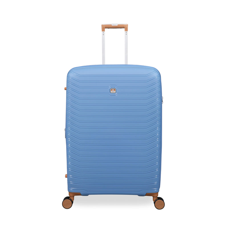 Continuous 4 Piece Hardside Expandable 8 Wheel Spinner Luggage Set with Soft-Pocket Carry-On (Quiet Harbour)
