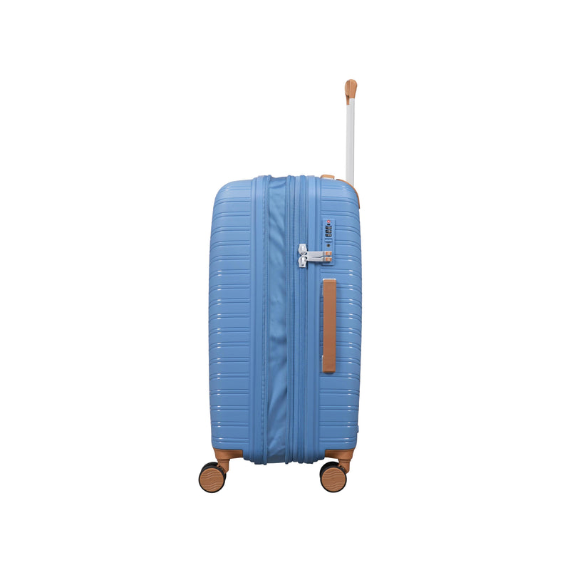 Continuous 4 Piece Hardside Expandable 8 Wheel Spinner Luggage Set (Quiet Harbour)