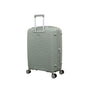 Continuous 4 Piece Hardside Expandable 8 Wheel Spinner Luggage Set with Soft-Pocket Carry-On (Seagrass)