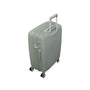 Continuous 4 Piece Hardside Expandable 8 Wheel Spinner Luggage Set with Soft-Pocket Carry-On (Seagrass)
