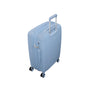 Continuous 4 Piece Hardside Expandable 8 Wheel Spinner Luggage Set with Soft-Pocket Carry-On (Skyway)