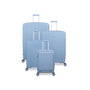 Continuous 4 Piece Hardside Expandable 8 Wheel Spinner Luggage Set with Hard-Pocket Carry-On (Skyway)