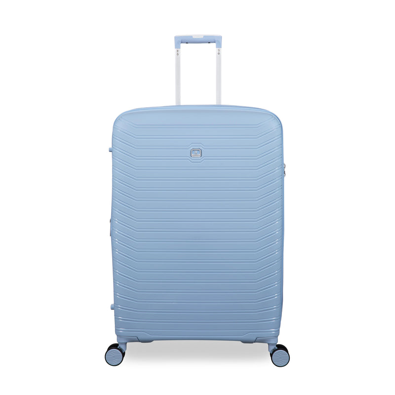 Continuous 4 Piece Hardside Expandable 8 Wheel Spinner Luggage Set with Hard-Pocket Carry-On (Skyway)