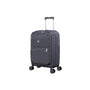 Continuous 22" Hardside Carry-On 8 Wheel Expandable Spinner with Soft Pocket (Warm Charcoal)