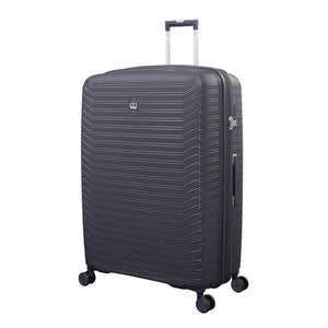Continuous 34" Hardside Checked 8 Wheel Expandable Spinner (Warm Charcoal)