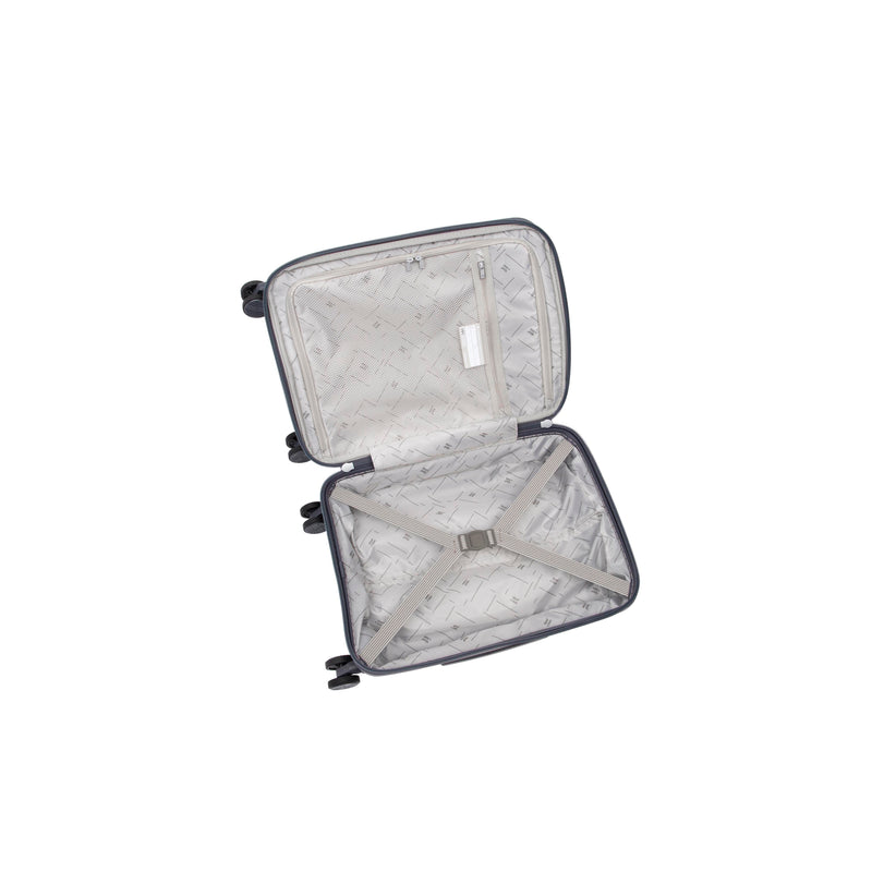 Continuous 22" Hardside Carry-On 8 Wheel Expandable Spinner (Warm Charcoal)
