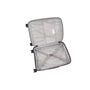 Continuous 30" Hardside Checked 8 Wheel Expandable Spinner (Warm Charcoal)