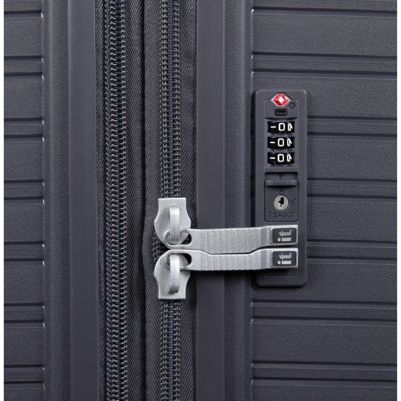 Continuous 22" Hardside Carry-On 8 Wheel Expandable Spinner (Warm Charcoal)