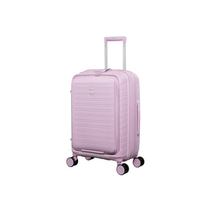 Continuous 22" Hardside Carry-On 8 Wheel Expandable Spinner with Hard Pocket (Lilac Snow)
