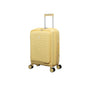 Continuous 22" Hardside Carry-On 8 Wheel Expandable Spinner with Hard Pocket (Mellow Yellow)