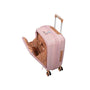 Continuous 22" Hardside Carry-On 8 Wheel Expandable Spinner with Hard Pocket (Peach Whip)
