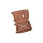 Continuous 22" Hardside Carry-On 8 Wheel Expandable Spinner with Hard Pocket (Pumpkin Spice)