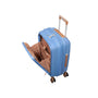 Continuous 22" Hardside Carry-On 8 Wheel Expandable Spinner with Hard Pocket (Quiet Harbour)