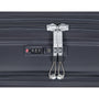 Continuous 22" Hardside Carry-On 8 Wheel Expandable Spinner with Hard Pocket (Warm Charcoal)