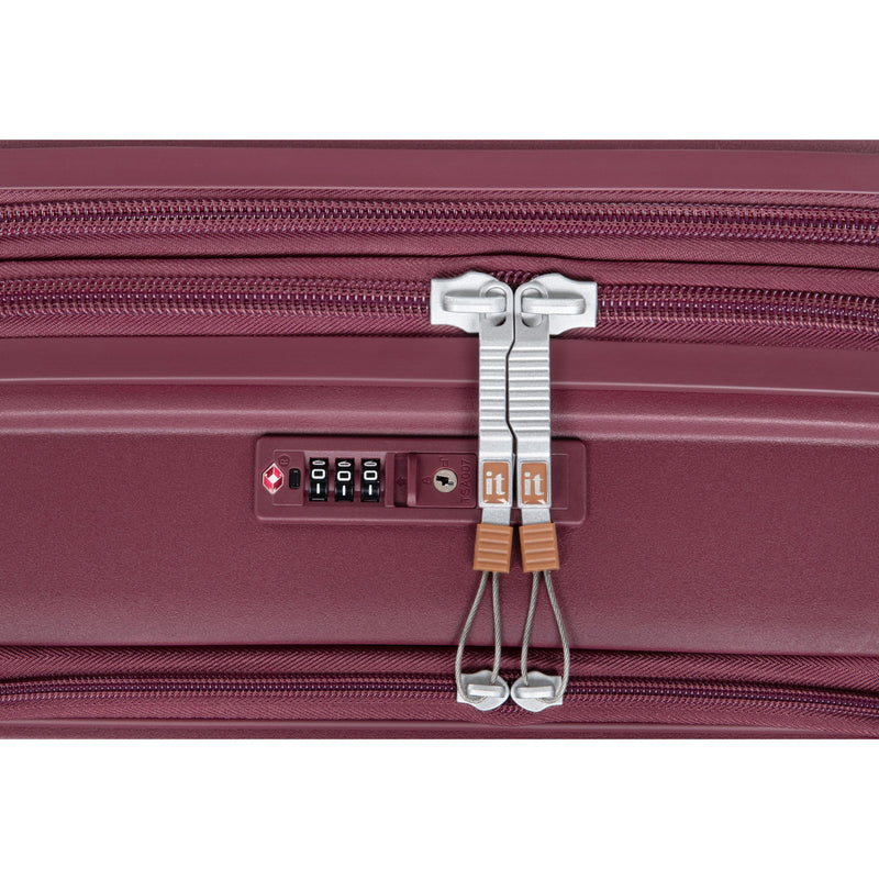 Continuous 22" Hardside Carry-On 8 Wheel Expandable Spinner with Hard Pocket (French Port)