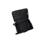 Debutant 3 Piece Softside 8 Wheel Spinner Luggage Set (Black)