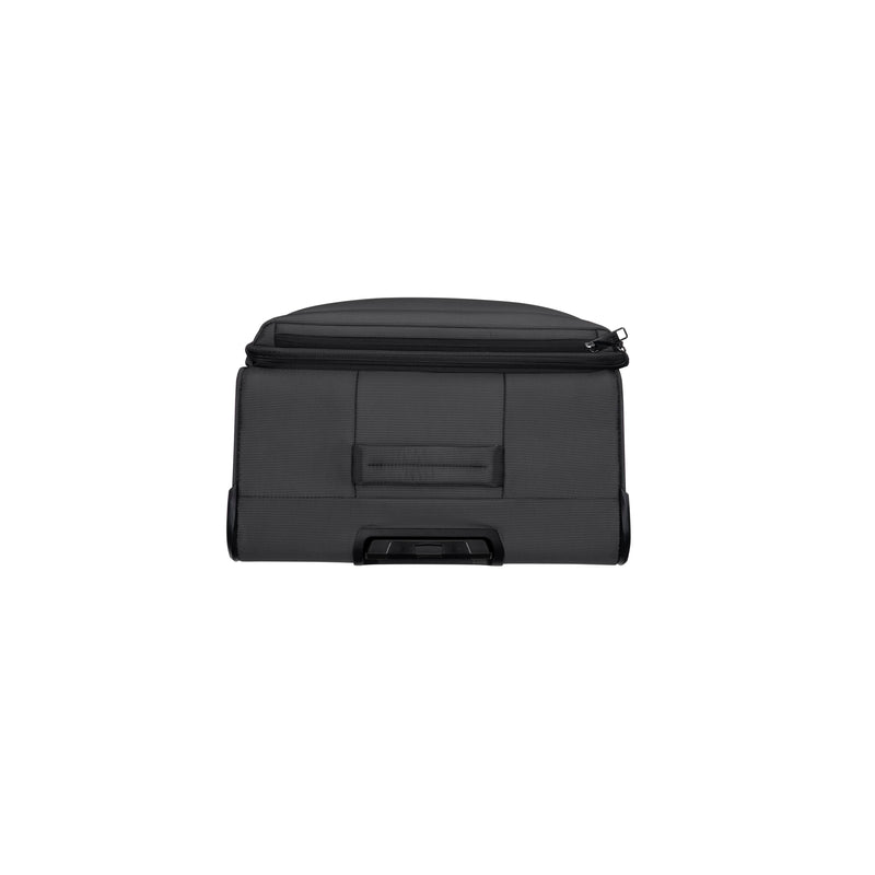 Debutant 3 Piece Softside 8 Wheel Spinner Luggage Set (Black)