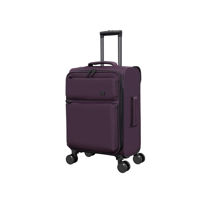 Traversed Soft 22" Softside Carry-On 8 Wheel Spinner (Plum)