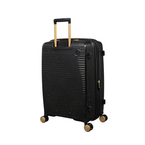 Spontaneous 31" Hardside Checked 8 Wheel Expandable Spinner (Black / Gold - Limited Edition)