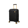 Spontaneous 3 Piece Hardside 8 Wheel Expandable Spinner Set (Black / Gold - Limited Edition)