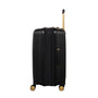Spontaneous 3 Piece Hardside 8 Wheel Expandable Spinner Set (Black / Gold - Limited Edition)