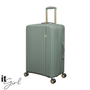 CLOSEOUT - Luxuriant 27" Hardside Checked 8 Wheel Expandable Spinner (Iceberg Green)