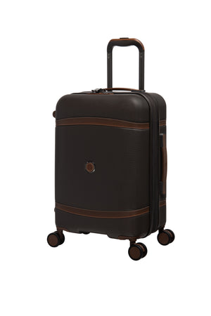 Extravagant 3 Piece Hardside 8 Wheel Expandable Spinner Set (Brown)